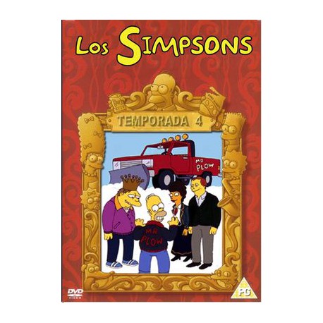 LOS SIMPSONS - 04 TEMPORADA COMPLETA  4 DVD