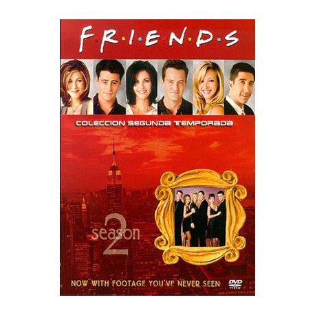 FRIENDS - 2° TEMPORADA - 4 DVDs