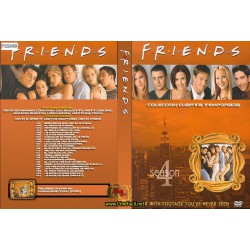 FRIENDS - 4° TEMPORADA - 4 DVDs