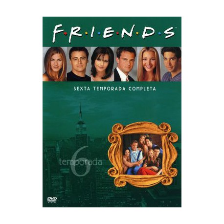 FRIENDS - 6ta TEMPORADA - 4 DVDs