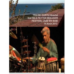 Trilok Gurtu Quartet fer Nils Peter Molvser - festival Jazz en Baie 2013